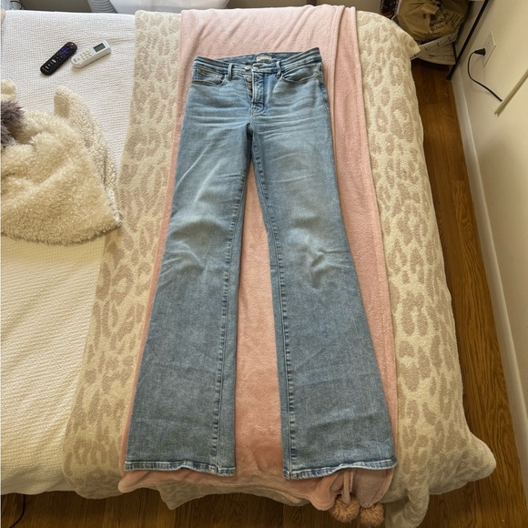 GOOD AMERICAN GOOD CLASSIC SLIM BOOTCUT SUPER COMPRESSION JEANS - Picture 7 of 13